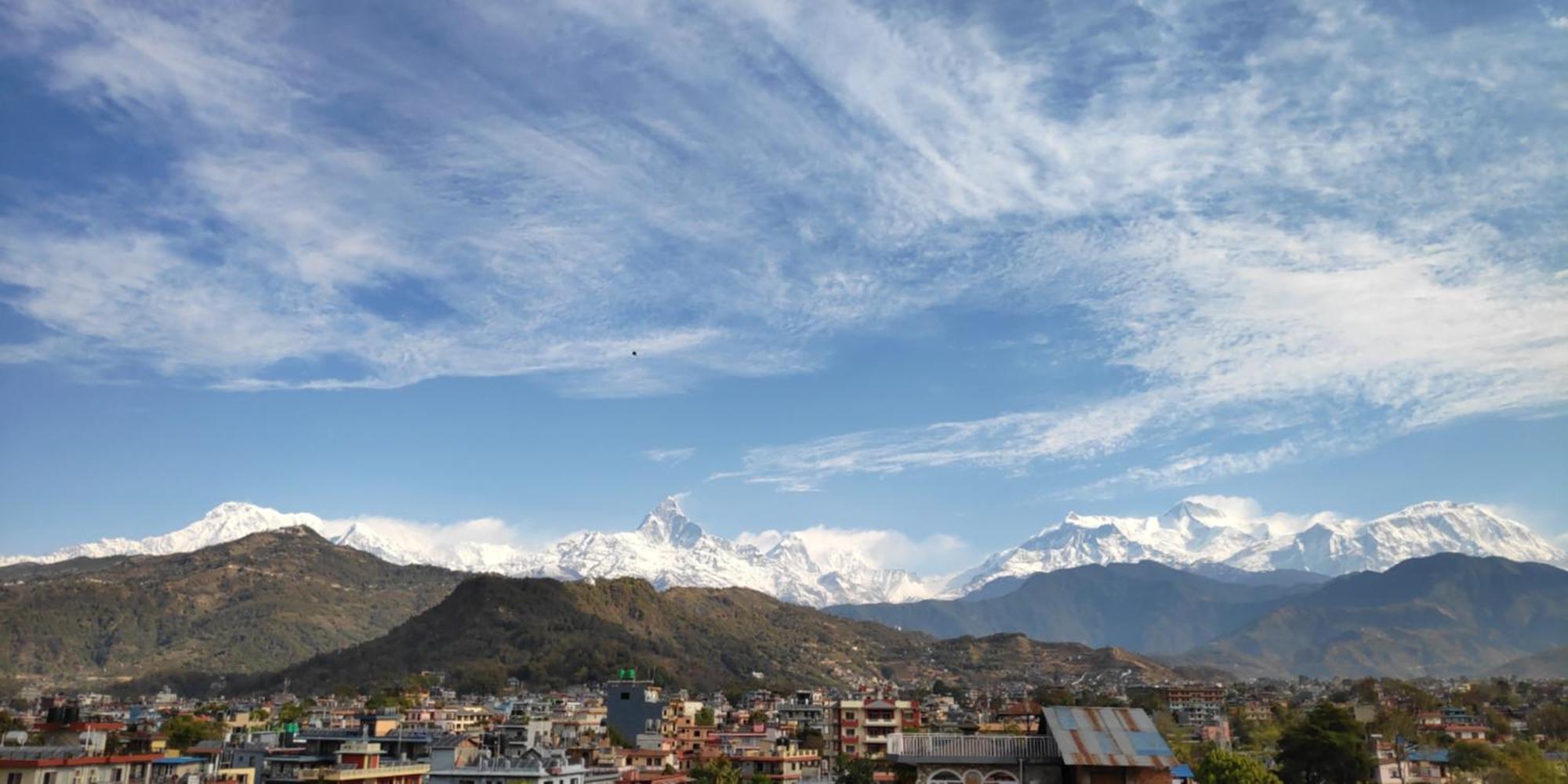 Hotel Mountain View - Lakeside Pokhara Buitenkant foto